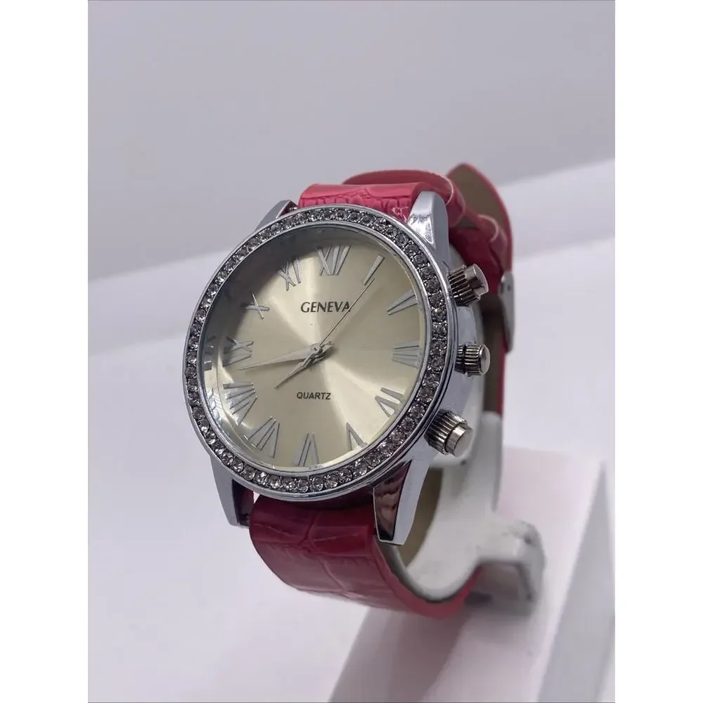 Geneva womens silver